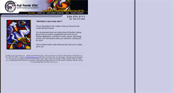 Desktop Screenshot of fujifoodsusa.com